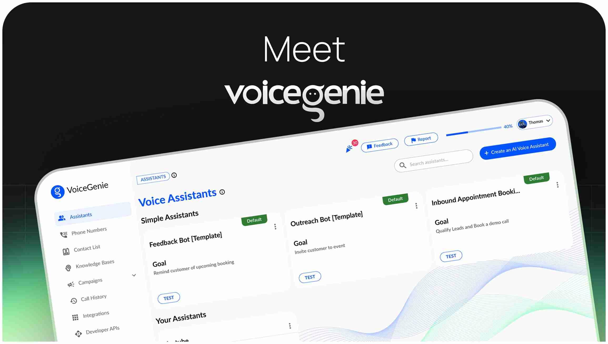 Watch how VoiceGenie works